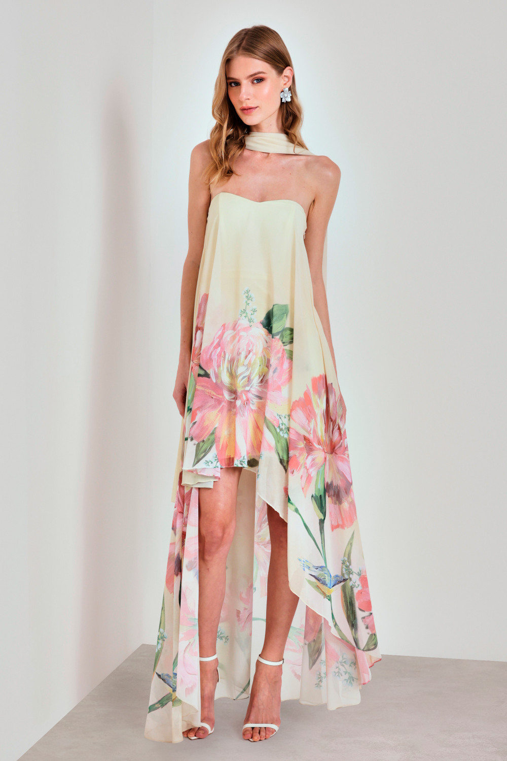 VESTIDO MULLET PETALAS