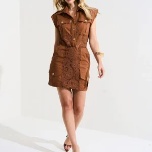 Saia curta em Guipir Alicia