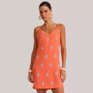Vestido Em Crepe Alfaiataria Curto Double Face Margo