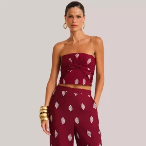 Top Acetinado Valeria