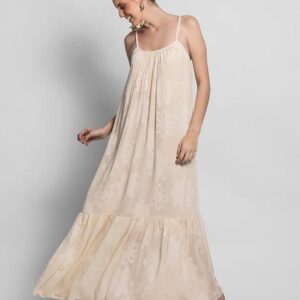 Vestido Chifon Devore Darlene