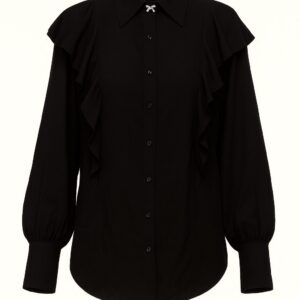 Camisa Babados Viscose