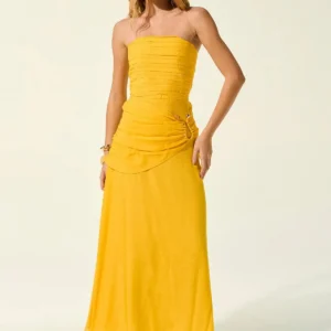 Vestido Tqc Drapeado Loft 747