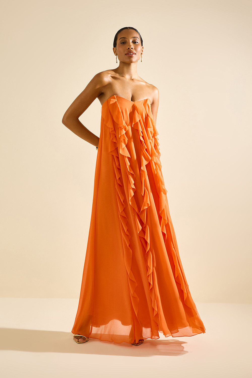 Vestido Longo Jabours Samantha Averara