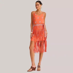 Vestido Em Crepe Alfaiataria Curto Double Face Margo